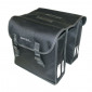 DOUBLE BAG FOR BICYCLE -REAR- BASIL MARA 26L BLACK (35x10x33cm)