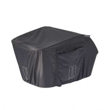 RAIN COVER FOR BICYCLE BASKET- BASIL LARGE GREY (SOLD PER UNIT) 8715019504563