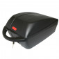 TOP CASE FOR BICYCLE POLISPORT 12L BLACK -KEY LOCK- REMOVABLE (L28cm x l21cm x h16cm) MAX LOAD 5 KG. 5604415027215