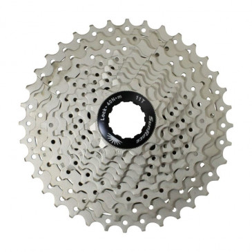 CASSETTE 10 speed SUNRACE 11-36 MS1 FOR SHIMANO METALLIC SILVER (SUPPLIED IN BOX) (11-13-15-17-19-21-24-28-32-36)