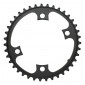 CHAINRING FOR ROAD BIKE 4 ARMS - Ø110 Internal FOR SHIMANO 105 5800 ORIGINAL 39 Teeth- 11 Speed. BLACK 4524667890003