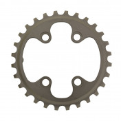 CHAINRING FOR MTB 4 ARMS - Ø64 FOR SHIMANO XT M8000 DOUBLE 28 Teeth-Internal 11 Speed. 4524667678045