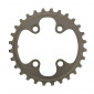 CHAINRING FOR MTB 4 ARMS - Ø64 FOR SHIMANO XT M8000 DOUBLE 28 Teeth-Internal 11 Speed. 4524667678045