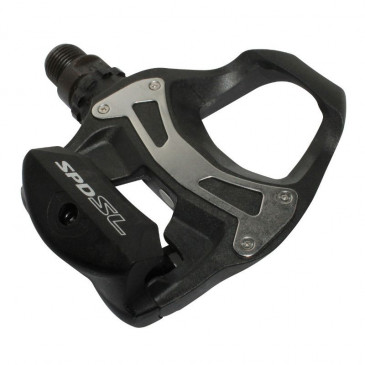 PEDALE ROUTE AUTOMATIQUE SHIMANO R550 CARBON SPD-SL AVEC CALES (PAIRE)