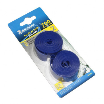 RIM TAPE- MICHELIN ROAD- 700X18 BLUE HIGH PRESSURE ( 2 PIECES IN BLISTER PACK)