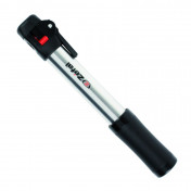 MINI PUMP - ROAD/MTB- ZEFAL AIR PROFIL SWITCH ALUMINIUM- SILVER 7BARS L200mm VP/VS 110g 3420588460015
