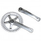CHAINSET FOR ROAD BIKE- STRONGLIGHT 9/10 Speed IMPACT -SILVER- 145mm 42-34 (TAPERED SQUARE 107mm) 3700223709182