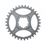 CHAINRING FOR MTB-FOR SINGLE- 34T. "DIRECT MOUNT" BLACK -ALUMINIUM- HT3 STRONGLIGHT FOR SRAM XX1-X01-X1-X0-X9 11 Speed (OFFSET 6mm) 3700223717194