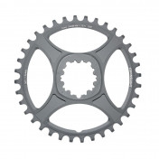 CHAINRING FOR MTB-FOR SINGLE- 36T. "DIRECT MOUNT" BLACK -ALUMINIUM- HT3 STRONGLIGHT FOR SRAM XX1-X01-X1-X0-X9 11 Speed (OFFSET 6mm) 3700223717200