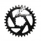 CHAINRING FOR MTB-FOR SINGLE- 32T. "DIRECT MOUNT" -ALUMINIUM- BLACK MICHE GXP XX1-X01-X1-X0-X9 11 Speed (OFFSET 6mm) 8056772579505