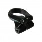 COLLIER SERRAGE TIGE DE SELLE AVEC FIXATION PORTE BAGAGE ALU NOIR DIAM 31,8mm 4015493251644