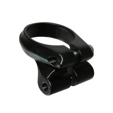 COLLIER SERRAGE TIGE DE SELLE AVEC FIXATION PORTE BAGAGE ALU NOIR DIAM 34,9mm 3700948115237