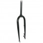FORK- FOR MTB 26 " FAT BIKE BLACK - THREADLESS STEERER Ø 1"1/8-28.6 INNER FOR DISC BRAKE - STEERER 220mm 3700948148648