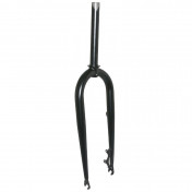 FORK- FOR MTB 26 " FAT BIKE BLACK - THREADLESS STEERER Ø 1"1/8-28.6 INNER FOR DISC BRAKE - STEERER 220mm 3700948148648