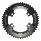 CHANRING FOR ROAD BIKE- 50T. 4 ARMS. -OUTER- ULTEGRA 6800 BLACK UTG MICHE 11 Speed 8058258290683