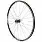 WHEEL FOR MTB - 29" COMBO FRONT BLACK REINFORCED - V-BRAKE - SHIMANO RM66 HUB(COMPATIBLE DISC CENTERLOCK) (DOUBLE WALLED RIM WITH EYELETS-STAINLESS SPOKES) QUICK RELEASE 3700948114292