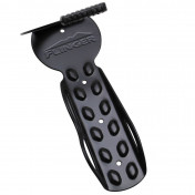 PRESENTOIR/SUPPORT VELO MURAL POUR 1 VELO FIXATION SUR ROUE (CROCHET PLASTIQUE PLIABLE) 3700948187982