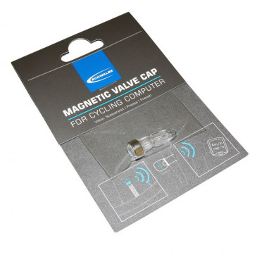 BOUCHON DE VALVE MAGNETIQUE SCHWALBE POUR COMPTEUR TOUTE MARQUE (BLISTER DE 2 PIECES) 4026495784689