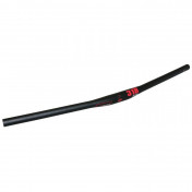 CINTRE VTT DROIT UNO FLAT TOP ALU NOIR DIAM 31,8mm L700mm BACK 9° 3700948079126