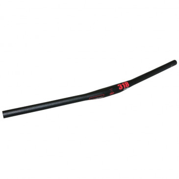 CINTRE VTT DROIT UNO FLAT TOP ALU NOIR DIAM 31,8mm L700mm 3700948079126