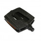 FLAT PEDAL FOR URBAN BIKE- -RESIN--BLACK- WITH "SUPER GRIP" INSERTS - 9/16" (PAIR) 3700948079225