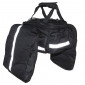 SACOCHE ARRIERE VELO A PONT NEWTON N1 FIXATION PORTE BAGAGE AVEC SACOCHES DE CHAQUE COTE WATERPROOF PAR VELCROS (L 30cm x l 17cm x h 13cm) 3700948086483