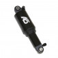 SHOCK ABSORBER FOR MTB - PNEUMATIC-ADJUSTABLE-ALUMINIUM-BLACK- TRAVEL: 50mm - EYE Ø 8mm (EYE TO EYE 190mm)