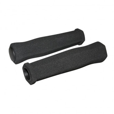POIGNEE CITY/VTT NEWTON MOUSSE HAUTE DENSITE NOIR 125mm (PAIRE) 3700948077436