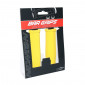 POIGNEE CITY/VTT NEWTON MOUSSE HAUTE DENSITE JAUNE 125mm (PAIRE) 3700948077429