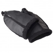 HAND COVER FOR CYCLING- BASIL WARMERS IMITATION LEATHER BLACK (AGAINST COLD AND HUMIDITY) 8715019502750