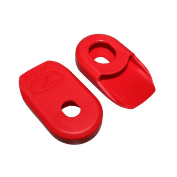 CRANK PROTECTION - ZEFAL CRANK ARMOR - RED (PAIR)
