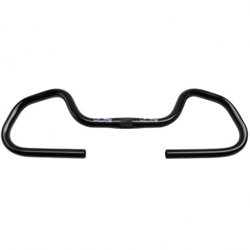 HANDLEBAR- FOR URBAN BIKE/HYBRID MULTIPOSITIONS -ALUMINIUM BLACK Ø25,4 W590mm 3700948044575