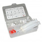 BLEEDING BRAKE TOOL KIT - P2R- MINERAL OIL AND DOT (WITH ADAPTERS) 3700948078334