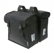 DOUBLE BAG FOR BICYCLE -REAR- BASIL MARA XXL 47L BLACK (45x16x36cm) 8715019173950