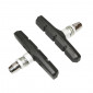 PORTE PATIN FREIN VTT A VIS SYMETRIC LEGION SILENCIEUX / MULTI-AJUSTEMENT 70mm NOIR (1 PAIRE) 3700948079317