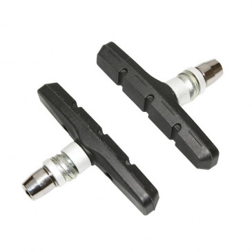 PORTE PATIN FREIN VTT A VIS SYMETRIC LEGION SILENCIEUX / MULTI-AJUSTEMENT 70mm NOIR (1 PAIRE) 3700948079317