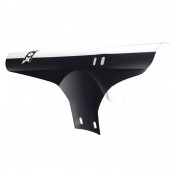 MUDGUARD FOR MTB-FRONT- VELOX -BLACK-/WHITE ON FORK+NYLON CLAMPS 3660429702113