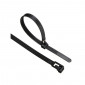 MUDGUARD FOR MTB-FRONT- VELOX -BLACK-/RED ON FORK+NYLON CLAMPS 3660429702144