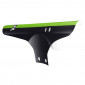 MUDGUARD FOR MTB-FRONT- VELOX -BLACK-/GREEN ON FORK+NYLON CLAMPS 3660429702168