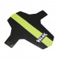 MUDGUARD FOR MTB-FRONT- VELOX -BLACK-/GREEN ON FORK+NYLON CLAMPS 3660429702168