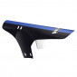 MUDGUARD FOR MTB-FRONT- VELOX -BLACK-/BLUE ON FORK+NYLON CLAMPS