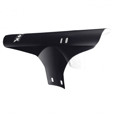 MUDGUARD FOR MTB-FRONT- VELOX -BLACK- ON FORK+NYLON CLAMPS