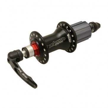 WHEEL HUB- REAR FOR ROAD BIKE-MICHE -WITH BEARINGS FOR SHIMANO 11SPEED. COMPATIBLE 10SPEED. 32 spokes-.