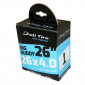 INNER TUBE FOR BICYCLE 26 x 3.50-4.00 DELI VALVE SCHRADER (FOR FMTBIKE) 3700948095317