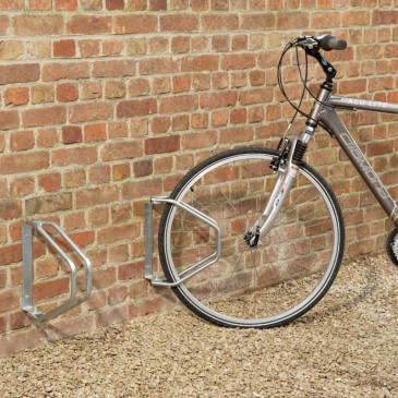WALL BICYCLE RACK - FOR 1 BIKE - ADJUSTABLE SUPPORT TO 180° MADE IN France