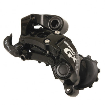 DERAILLEUR VTT ARRIERE SRAM 10V. GX CHAPE MOYENNE NOIR