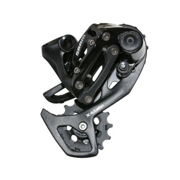 DERAILLEUR VTT ARRIERE SRAM 11V. GX CHAPE MOYENNE NOIR DOUBLE