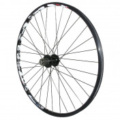 WHEEL FOR MTB- 27.5" KHARMA DISC REAR BLACK DOUBLE-WALLED - HUB 6 HOLES FOR CASSETTE 10/9/8 Speed 3660429047481