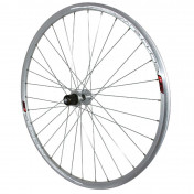 WHEEL FOR ROAD BIKE- 700 ROAD RUNNER -REAR- SILVER -ALUMINIUM HUB - CASSETTE 10/9/8 Speed 3664029014355