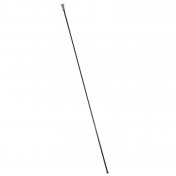 STAINLESS SPOKE- BLACK "STRAIGHT PULL" DT SWISS COMPETITION 2/1.8/2mm L296mm WITHOUT NUT (SOLD PER UNIT) 7613052215907
